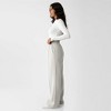 Cherie Code Women's Wide-Leg Sweatpants - High Waist, Cotton Blend, Casual Lounge Pants with Stretch Waistband - 2 of 3