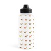 Dash and Ash Llama 32oz Water Bottle with Sport Lid - Society6 - 2 of 4