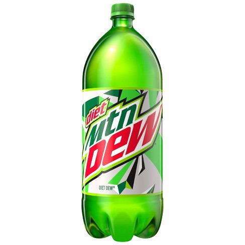 Diet Mountain Dew 0 Calorie Citrus Soda - 2l Bottle : Target