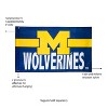 Evergreen University Of Michigan Burlap 3' x 5' Flag, Premium Single Sided Printed with Grommets, Printed In The USA - 3 of 4