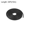 Unique Bargains Solid Foam Rubber Round Soundproof DIY Weather Seal Strips - 3 of 4