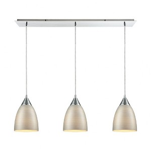 Elk Home Merida 3 - Light Chandelier in  Polished Chrome - 1 of 2
