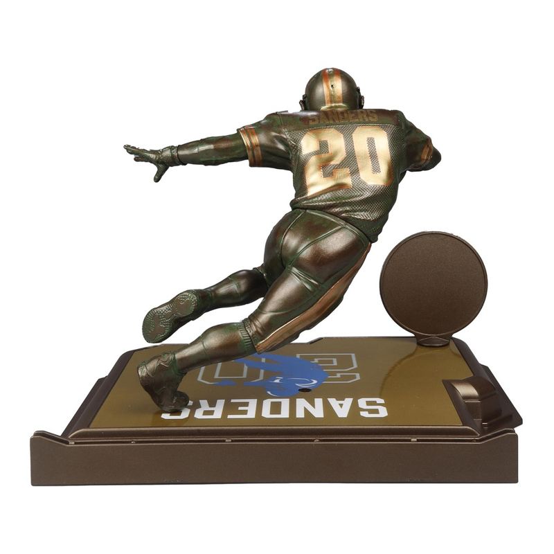 Mcfarlane Toys Detroit Lions NFL SportsPicks Figure | Barry Sanders (Bronze/Patina Gold Label), 3 of 10