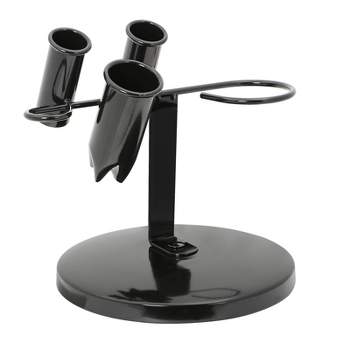 Saloniture Tabletop Blow Dryer, Hair Iron Holder and Appliance Stand, Black