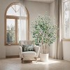 Artificial Olive Trees, Plastic Olive Tree, Home Decoration Plant, Adjustable, for Living Room, Bedroom, Home, Office - 3 of 4