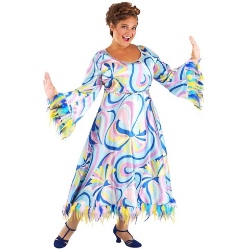 Plus Size Women's Hippie Costume