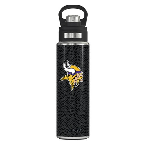 Simple Modern Officially Licensed NFL Minnesota Vikings Water Bottle with Straw Lid | Vacuum Insulated Stainless Steel 32oz Thermos | Summit