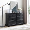 HDZNVF Modern Farmhouse 6-Drawer Chest of Drawers - 3 of 4