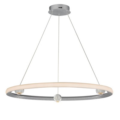 ET2 Lighting Nodes 1 - Light Pendant in  Brushed Aluminum