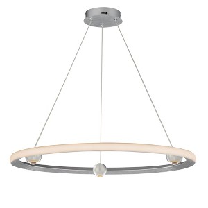 ET2 Lighting Nodes 1 - Light Pendant in  Brushed Aluminum - 1 of 4