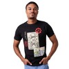 One Piece Manga Character Art Men's Black Crew Neck Short Sleeve T-shirt - 4 of 4