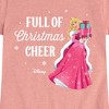 Girls' - Disney - Full Of Christmas Cheer Aurora Fitted Short Sleeve Graphic T-Shirt - 2 of 4