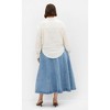 Women's Plus Size Rosabella Shirt - butter | CITY CHIC - 4 of 4