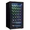 Danby 36 Bottle Free-Standing Wine Cooler in Black DWC036A2BDB-6 - 2 of 3