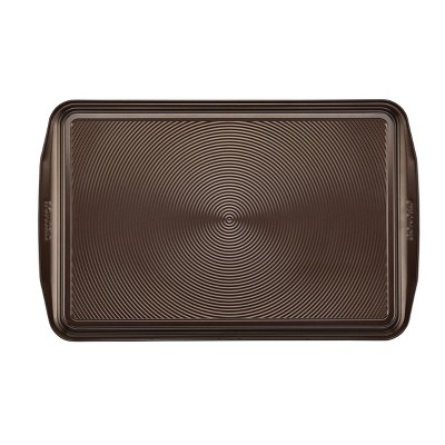 Chocolate Brown Nonstick Carbon Steel 17" x 11" Cookie Sheet