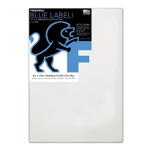 Fredrix Blue Label Ultra-Smooth Stretched Artist Canvas, Standard Profile - 1 of 1