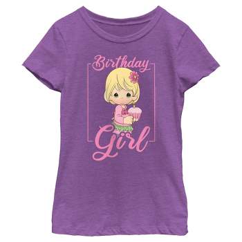 Girl's Precious Moments Birthday Girl T-Shirt