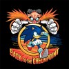 Bioworld Sonic The Hedgehog Dr. Eggman Back To The Checkpoint Youth Black Crew Neck Sweatshirt - 2 of 3