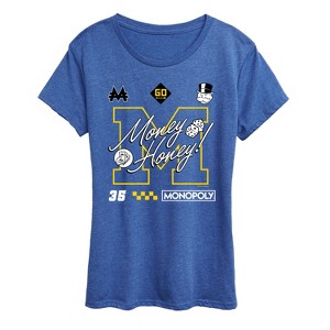Women's - Monopoly - Racing Short Sleeve Graphic T-Shirt - 1 of 4