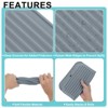 Unique Bargains Silicone Heat Resistant Non-Slip Foldable Dish Drying Mat 2 Pcs - 3 of 4