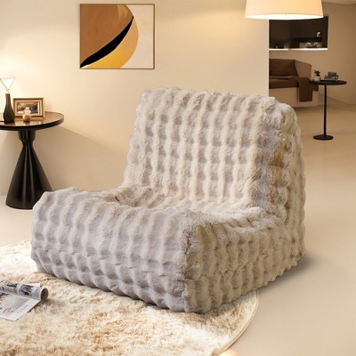 XIZZI Togo Sofa Bean Bag Chair for Adults, Memory Foam Chaise Lounge Chair for Home, Lazy Floor Sofa Couch for Living Room Apartment