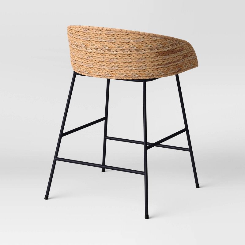 Landis Woven Backed Counter Height Barstool with Cushion - Threshold&#8482;, 5 of 15