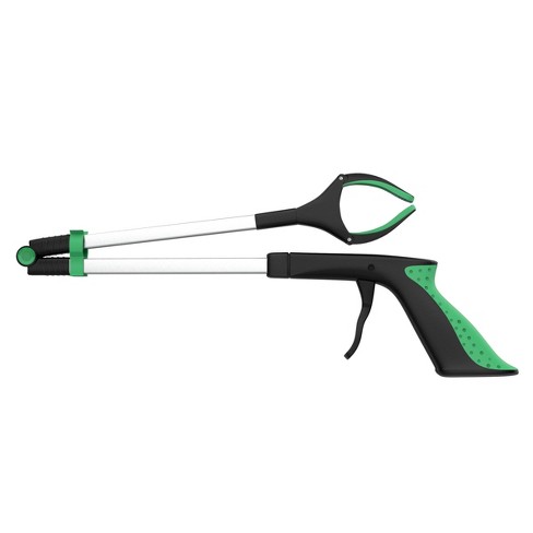 Grabber Reacher with Rubber Grip Handle - 32 Inch Multipurpose Foldable  Reaching Assist Claw Arm Extender Tool with Heavy Duty Grip by Fleming  Supply