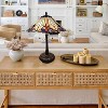 Fine Art Lighting Vintage Stained Glass Table Lamp - 2 of 4