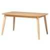 Baxton Studio Dannell Mid-Century Modern Wood 7-Piece Dining Set - 4 of 4
