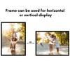 Americanflat Poster Frame - Perfect for Photos and Artwork - Black - 4 of 4