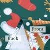 Christmas Tablecloth Washable Velvet Table Cloth - 4 of 4