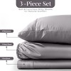 4 Piece Viscose from Bamboo Cooling sheets Ultra Soft 100% Organic Deep Pocket Luxury Bed Sheets with Pillowcases - Lux Decor Collection - 4 of 4