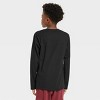 Boys' Spider-Man Miles Morales Matrix Long Sleeve Graphic T-Shirt - Black - 3 of 3