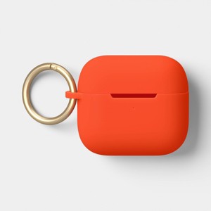 AirPods (3rd Generation) Silicone Case with Clip - heyday™ Poppy Orange - 1 of 3