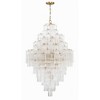 Crystorama Lighting Addis 20 - Light Chandelier in  Aged Brass - 3 of 4