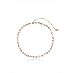 Crystal Disc Link Necklace - Ettika - 1 of 2