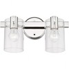Livex Lighting Munich 2 - Light Vanity in  Polished Chrome - 4 of 4