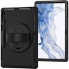 SAHARA - PROTECTION Hand Strap Series Case for Samsung Galaxy Tab S8+ - Black - 3 of 4