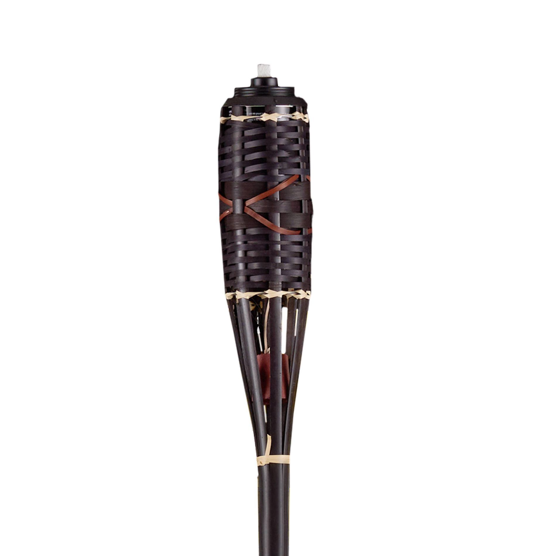 TIKI 60.75" Batiki Bamboo Outdoor Torch Brown