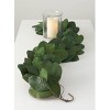 Sullivans Artificial Magnolia Leaf Garland 6' Green - 3 of 4