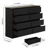 8 Drawer Dressers for Bedroom, Chest of Drawers with Deep Drawers - 2 of 4