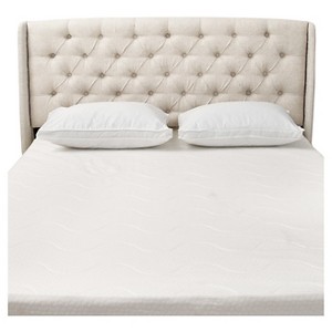 Perryman Tufted Full/Queen Headboard - Christopher Knight Home, Eggshell