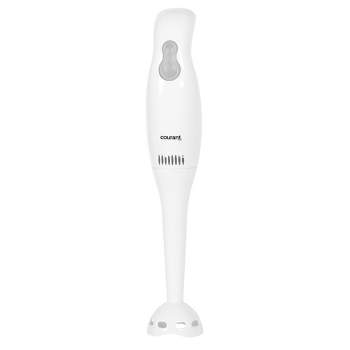 Courant 2- Speeds Immersion Hand Blender with Stainless Steel Blade - White
