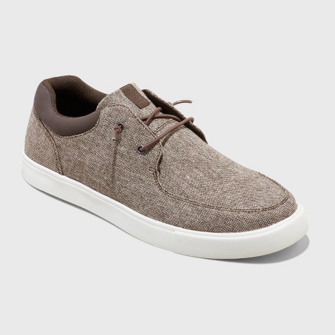 Men's Baylor Beach Sneakers - Goodfellow u0026 Co™ Brown 13 : Target