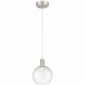 Access Lighting Port Nine 1 - Light Pendant in  Brushed Steel - 1 of 4