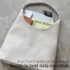 Hobo Bags for Women Soft Vegan Leather Shoulder Handbag Slouchy Tote Purses (Beige) - 3 of 4