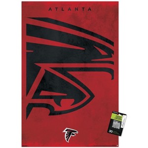 Trends International NFL Atlanta Falcons - Logo 25 Unframed Wall Poster Prints - 1 of 4