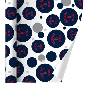 Duquesne University Dukes Logo Premium Gift Wrap Wrapping Paper Roll 30x72 - 1 of 4