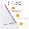 Inspire White Disposable Pet Underpads for Dogs & Cats, Super Absorbent Leak Proof - 3 of 4