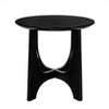 Vynxaria Wooden Round Coffee & End Tables ¨C Modern Minimalist Design with Cross Legs for Living Room & Home - 4 of 4